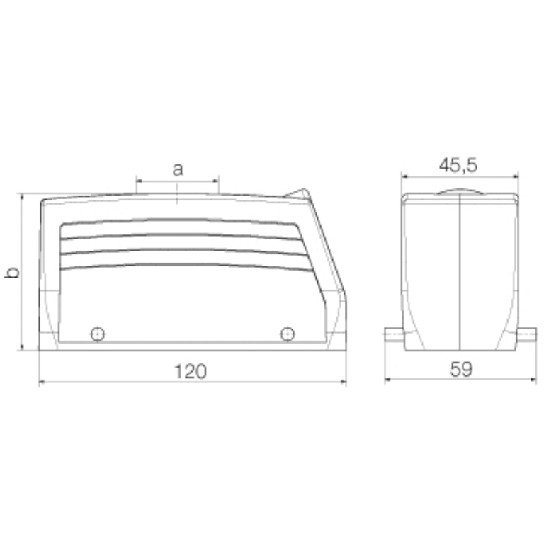 24 Pin Hood Top Entry M32