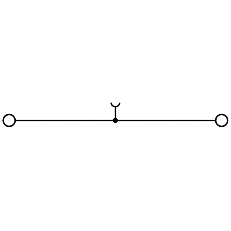 Feed Through Terminal WDU 10 SL/EN