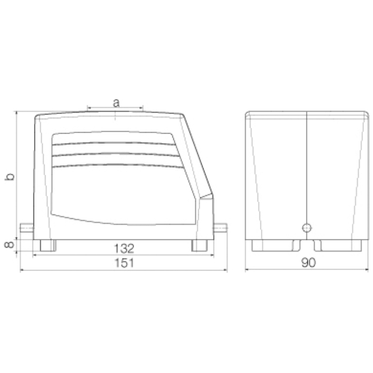 48 Pin Hood Top Entry