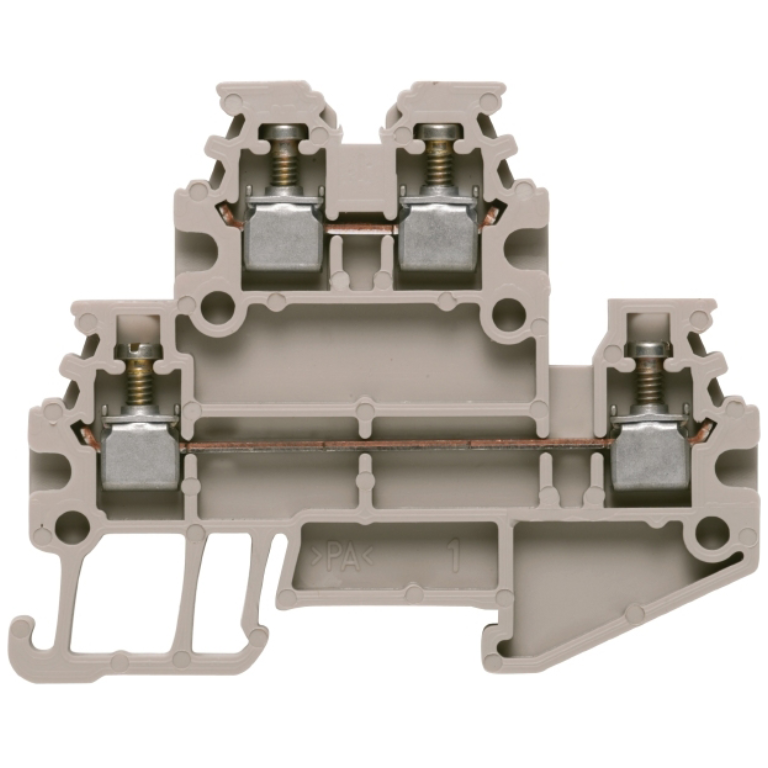 Feed Through Terminal Double Tier WDK 1.5/R3.5