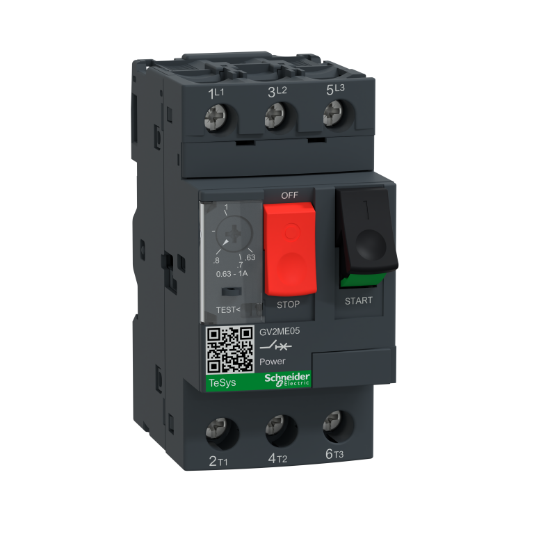 Motor Circuit Breaker 0.63A to 1A Push Button