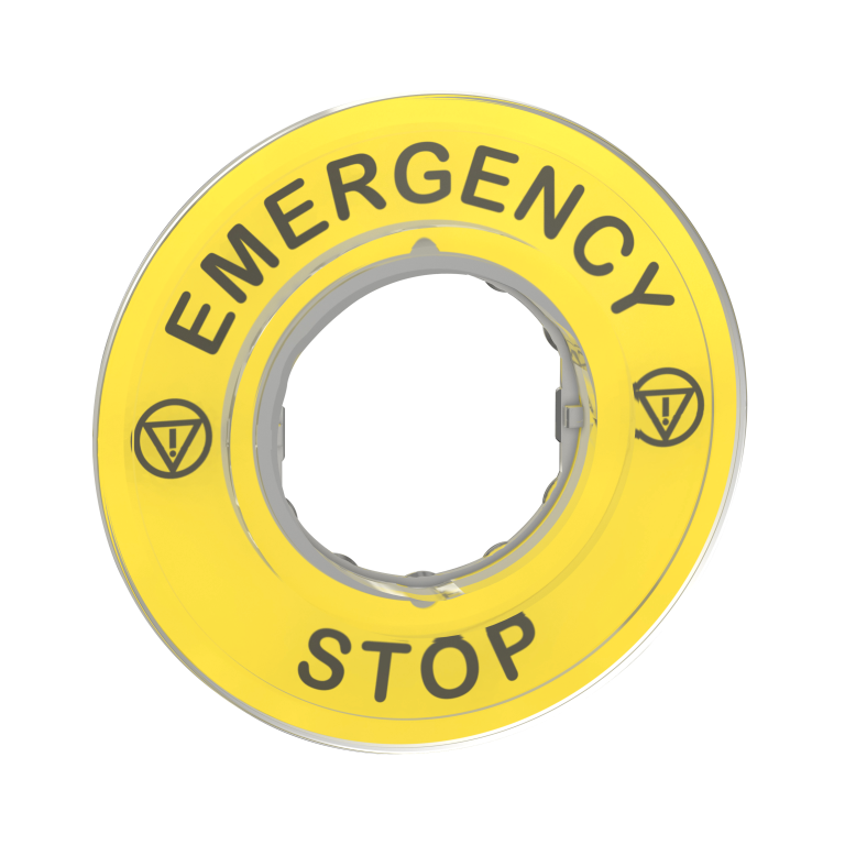 Legend Ring "EMERGENCY STOP"