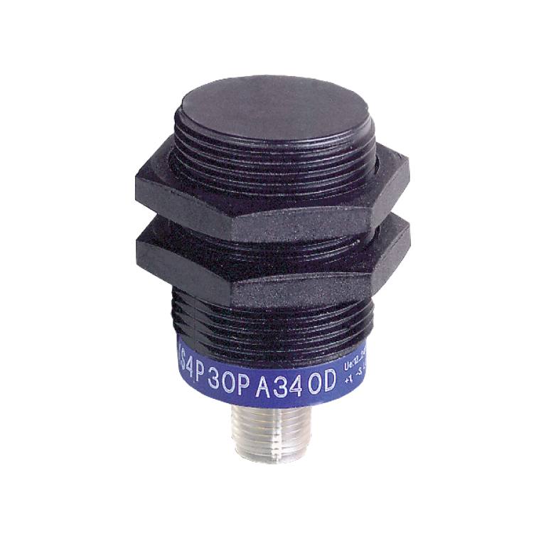 Cylindrical Sensor M30 Thread Sn15mm PNP & NPN, 1NO or 1NC, DC M12 Connector