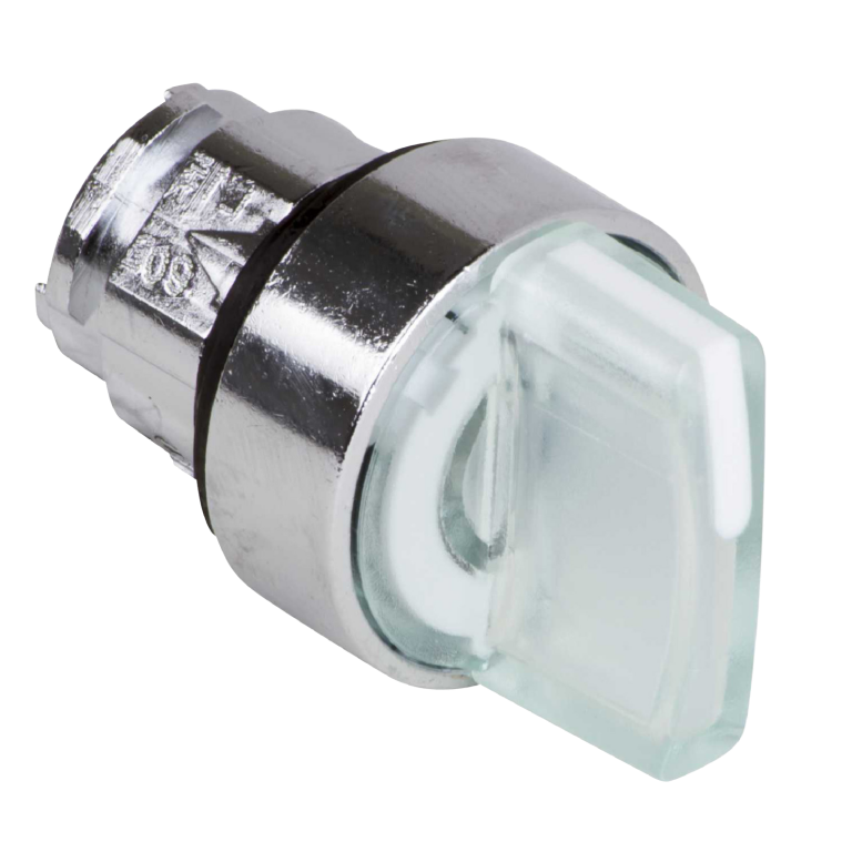 Illuminated Selector Switch Head LED White