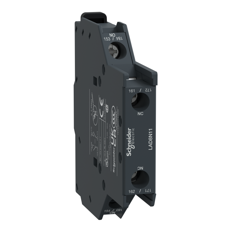 Auxiliary Contact D Side Mounting 1NO+1NC