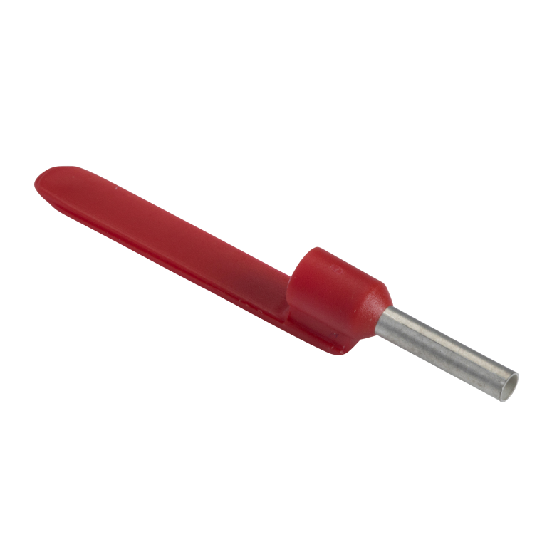 Cable End 1mm² Red With Tag