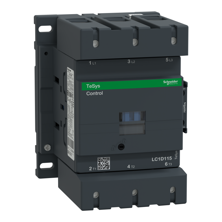 Contactor 415V AC, 115A 3P 1+1