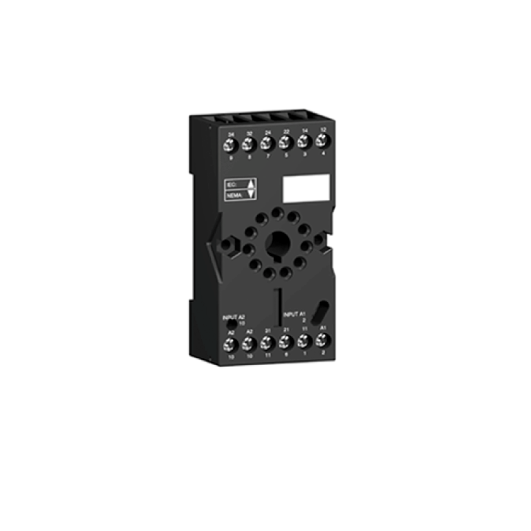 Socket 11 Pin Round Mixed Screw 10A RUMC3 Relays