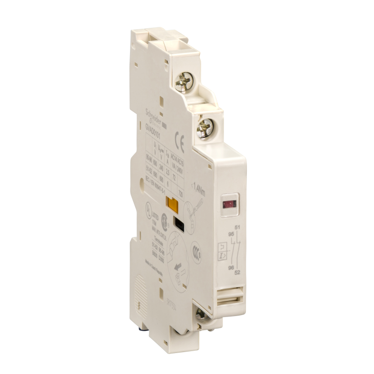  GV2 & GV3 Fault 1NO + Auxiliary 1NO Signalling Contact