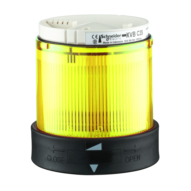 Beacon Static Yellow 24V