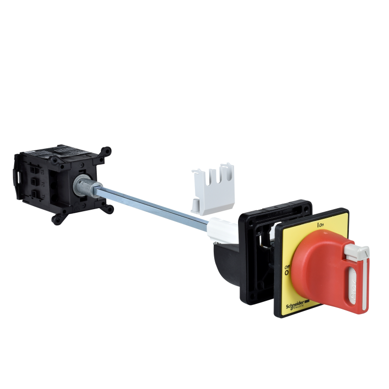 Red Extended Handle Isolator 12A 3 Pole