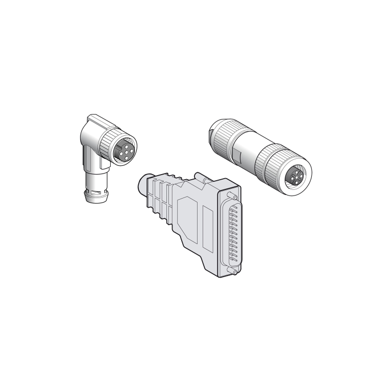 Connectors 1x10pin + 2x16pin For M340 Counter Module