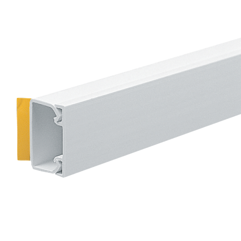 Self Adhesive Mini Trunking Length 25 x 16mm x 3m Length