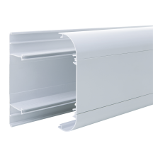 Marshall Tufflex Sterling Curve Profile 1 167mm x 50mm Dado Trunking White (3m Length)