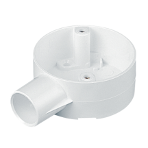 M/Tufflex 20mm PVC Terminal Box - White