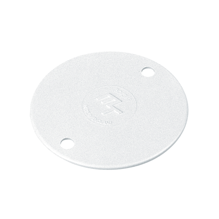 Marshall Tufflex White PVC Standard Circular Lid