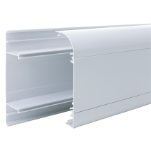 Marshall Tufflex Sterling Curve Profile 2 167mm x 50mm Dado Trunking White (3m Length)