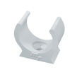 20MM U-CLIP WHITE