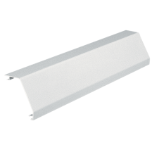 Cover Angled XL 3m PVC-U White for Trunking