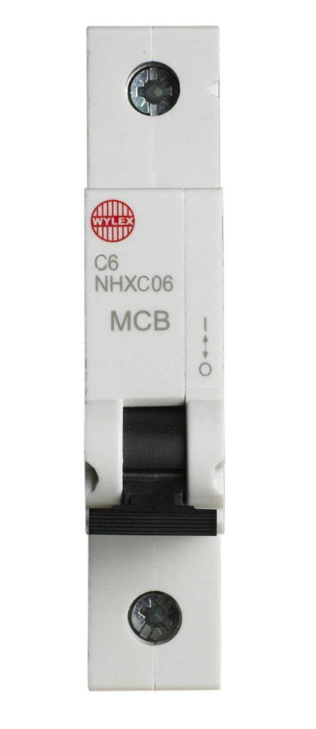 WYLEX NHXC6 6A SP TYPE C 6kA MCB