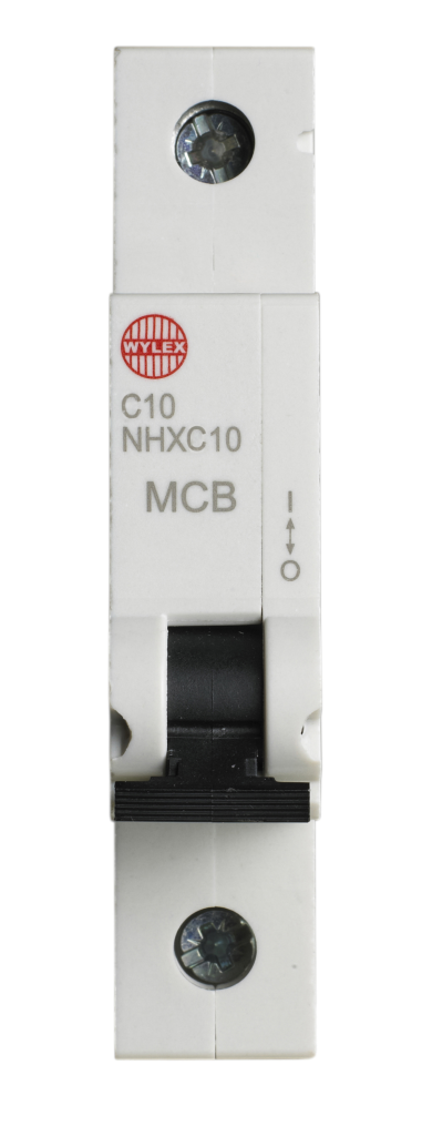 WYLEX NHXC10 10A SP TYPE C 6kA MCB