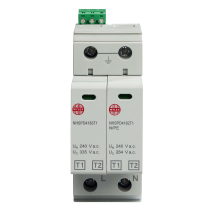 Wylex 50kA 2 Module Single Pole and Neutral Type 1 Surge Protector