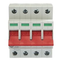 Wylex 125A 4 Pole Isolator Switch