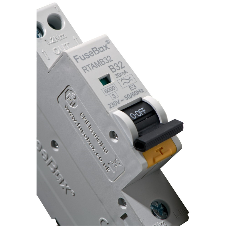 FUSEBOX RTAMB32 32A 30MA TYPE A MINI RCBO