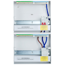 Fusebox 22 Way Consumer Unit with 100A Main Switch DUAL STACK