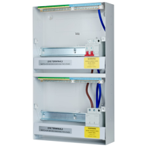 Fusebox 22 Way Consumer Unit with 100A Main Switch DUAL STACK