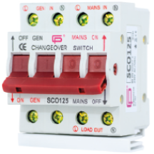 125A Changeover Switch And Busbar