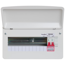 Fusebox 11 Way Consumer Unit with 100A Main Switch