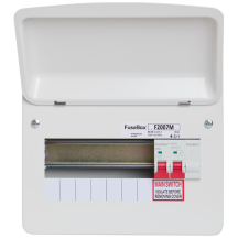 Fusebox 7 Way Consumer Unit with 100A Main Switch