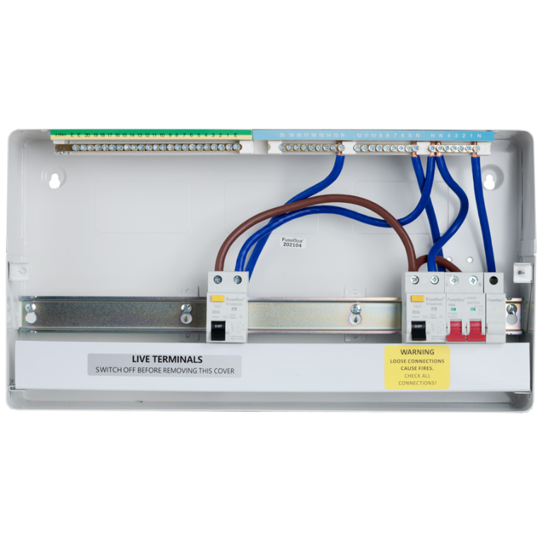 FUSEBOX 17W DUAL RCD