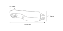 LUMINAIRE 360DEG PIR