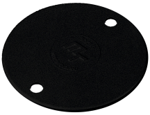 Marshall Tufflex Black PVC Overlapping Circular Lid