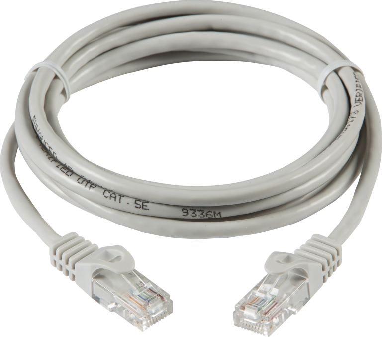 CAT5E 5M PATCH LEAD GREY