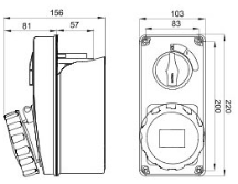 GEWISS GW66212N SOCKET 2