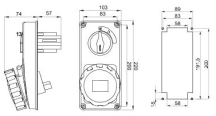 GEWISS GW66304N SOCKET 2