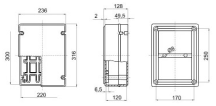 GEWISS GW44209 ENCLOSURE