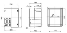 GEWISS GW44219 ENCLOSURE