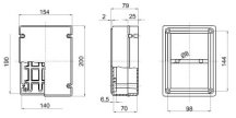 GEWISS GW44207 ENCLOSURE