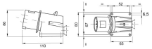 16A 3P+E 400V APP/INLET