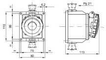 16A 3P 230V SOCKET IP67