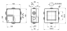 ENCLOSURE 100X100X50