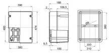 GEWISS GW44221 ENCLOSURE