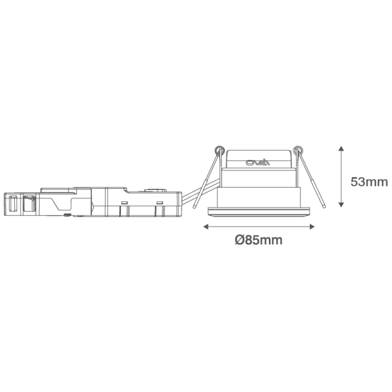 6W LED DIM D/L WW/CW/DL