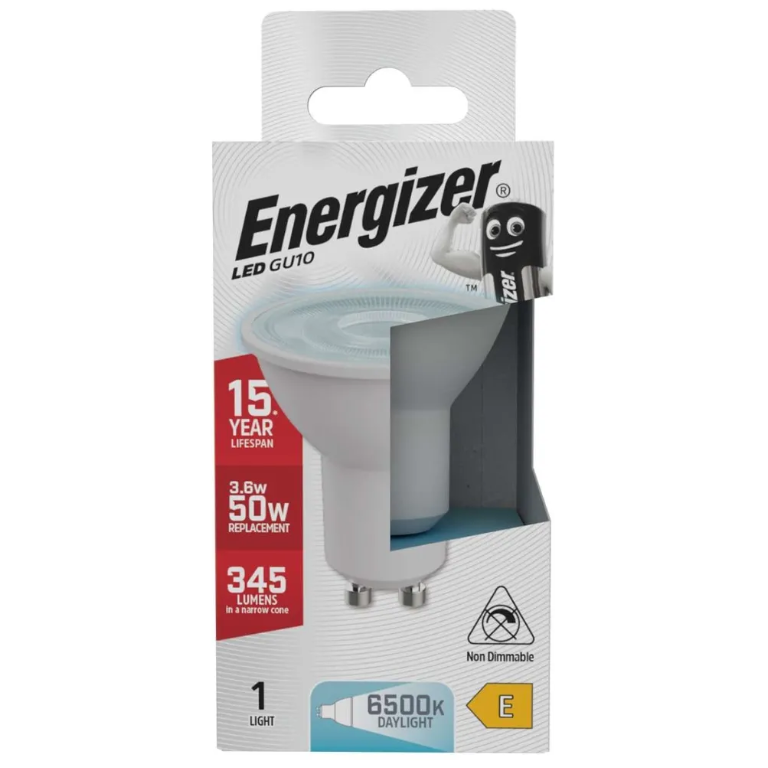 Energizer S9403 LED GU10 3.6W 6500K Cool Daylight