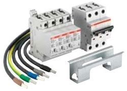 ABB Limited 1TVS151800S2568 : Surge Protector, Type 2 C/w 3P MCB ...