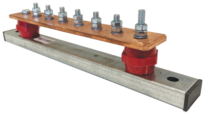 Niglon Ltd EDB6 : Busbar, Earth Disconnection 6 Way 400A 25x6mm